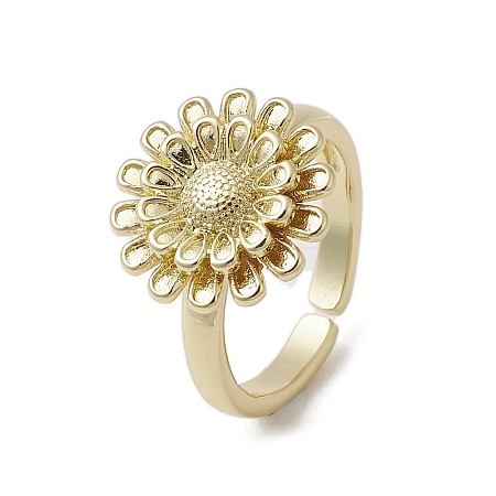 Brass Adjustable Open Rings RJEW-K257-87G-G-1