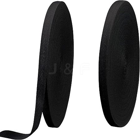 Cotton Cotton Twill Tape Ribbons LS-OCOR-WH0057-30A-02-1
