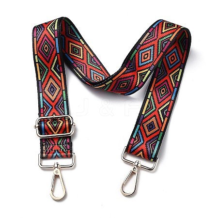 Adjustable Nylon Bag Chains Strap LS-AJEW-P059-07-1