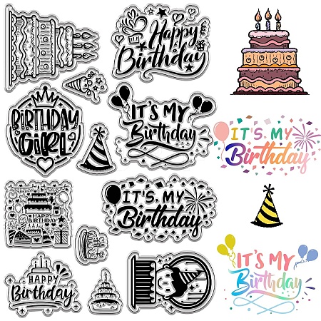 Custom PVC Plastic Clear Stamps DIY-WH0439-0280-1