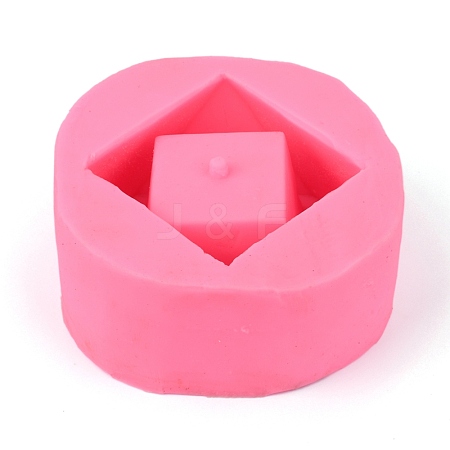 Square Flower Pot Food Grade Silicone Mold DIY-K024-03-1