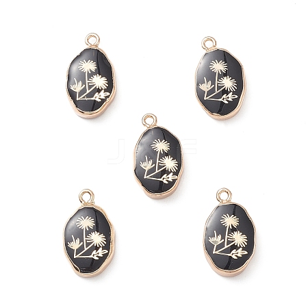 Natural Obsidian Pendants G-K333-01I-02-1