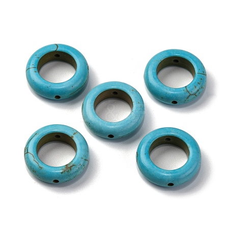 Synthetic Turquoise Bead Frames G-C147-02-1