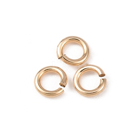 1/20 14K Gold Filled Open Jump Rings KK-G164-03G-01-1
