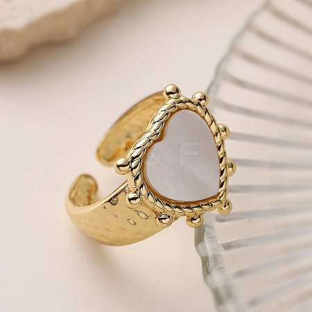 Brass Open Cuff Rings for Women LS-RJEW-K308-04A-G-1