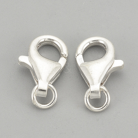925 Sterling Silver Lobster Claw Clasps STER-S002-59-1