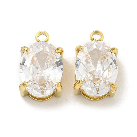 PVD Vacuum Plating 304 Stainless Steel Pendants Cubic Zirconia Pendants STAS-L278-009G-B01-1