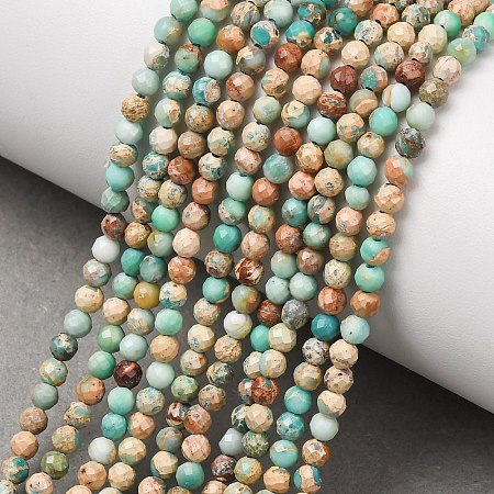 Natural Imperial Jasper Beads Strands G-L578-A13-1