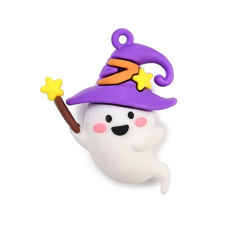 Halloween Theme PVC Plastic Pendants KY-Z001-001E-1