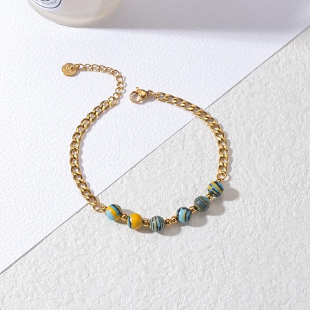 Handmade beaded pearl bracelet LS-BN7202-2-1