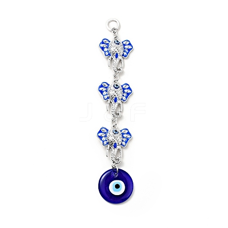 3 Elephants Pendant Decorations LS-HJEW-H058-02-1