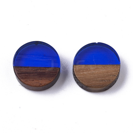 Resin & Wood Cabochons RESI-S358-70-H60-1