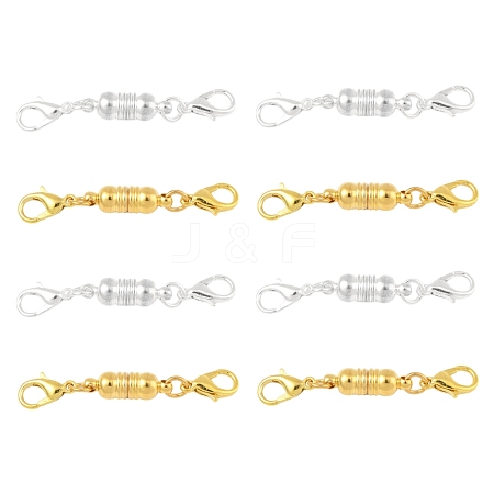 8 Sets Brass Magnetic Clasps Converter KK-FS0001-54-1