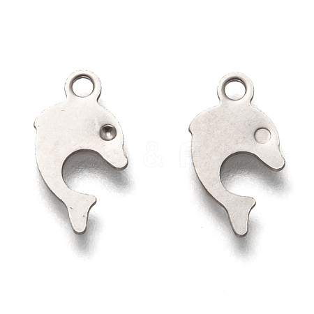 Non-Tarnish 201 Stainless Steel Charms STAS-B001-45P-1