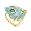 Natural Amazonite Cuff Rings GG-CBA5FCC-03G-08-4