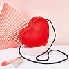 DIY Heart Coin Purse Pouch Making Kit DIY-WH0292-71-5