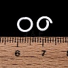 Spray Painted Iron Open Jump Rings IFIN-T017-04C-20-3
