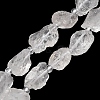 Natural Quartz Crystal Beads Strands GG-CBA0B77-A27-03-2