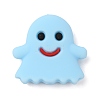Ghost Food Grade Silicone Beads SIL-WH0002-77C-1