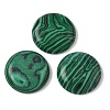 Synthetic Malachite Cabochons G-C189-05D-1
