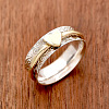 Retro Alloy Heart Finger Rings for Women WG68F8B-01-2