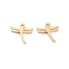 304 Stainless Steel Charms X-STAS-I151-10G-1