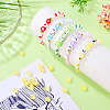 100Pcs 5 Styles Transparent Acrylic Beads TACR-TA0001-54A-7