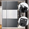 4 Bags Zinc Alloy Door Push-Pull Wheel FIND-WR0013-08-4