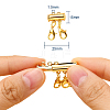 2 Set 2 Style Alloy Magnetic Slide Lock Clasps FIND-YW0001-25-2