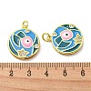 Real 18K Gold Plated Brass Pendants KK-L209-009G-05-3