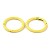 Spray Painted Alloy Spring Gate Rings FIND-WH0120-89B-01-2