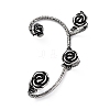 316 Surgical Stainless Steel Cuff Earrings EJEW-E300-25AS-01-2