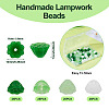 100Pcs 4 Colors Handmade Lampwork Beads LAMP-TA0001-24-4