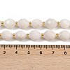 Natural White Moonstone Beads Strands G-N342-149I-13-5
