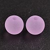 Transparent Acrylic Ball Beads FACR-R021-8mm-08-1