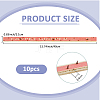 Plywood Nailing Strip for Carpet AJEW-WH0460-130-2