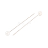 White Color Platinum Plated Ball Head Pins X-NEED-D002-1-2