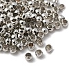 Brass Crimp End Beads X-E002-NF-1