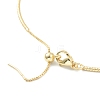 Brass Chain Bracelet BJEW-M201-01G-2