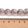 Handmade Foil Lampwork Beads Strands FOIL-C002-01I-4
