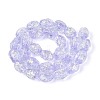 Handmade Foil Glass Beads Strands FOIL-N033-02D-2
