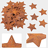 Rust Iron Pendants IFIN-GF0001-61A-6