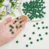 100Pcs Spray Painted Glass Beads GLAA-DC0001-50-3