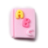 Teachers' Day Opaque Resin Cabochons CRES-WH0001-57E-1