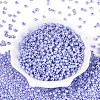 DIY Craft Beads 6/0 Ceylon Round Glass Seed Beads X-SEED-A011-4mm-146-2