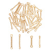 Unicraftale 60Pcs 2 Styles 201 Stainless Steel Connector Charms STAS-UN0052-42-1
