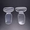 Silicone Adhesive Heelpiece Shoes Pads AJEW-WH0230-32-1