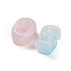Two Tone Opaque Acrylic European Beads AC-CBA5040-05-2