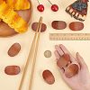 8Pcs Wood Chopsticks Stand DJEW-FG0001-26-3