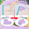 12Pcs 2 Styles Imitation Leather Book Corner Protectors AJEW-TA0001-99-5